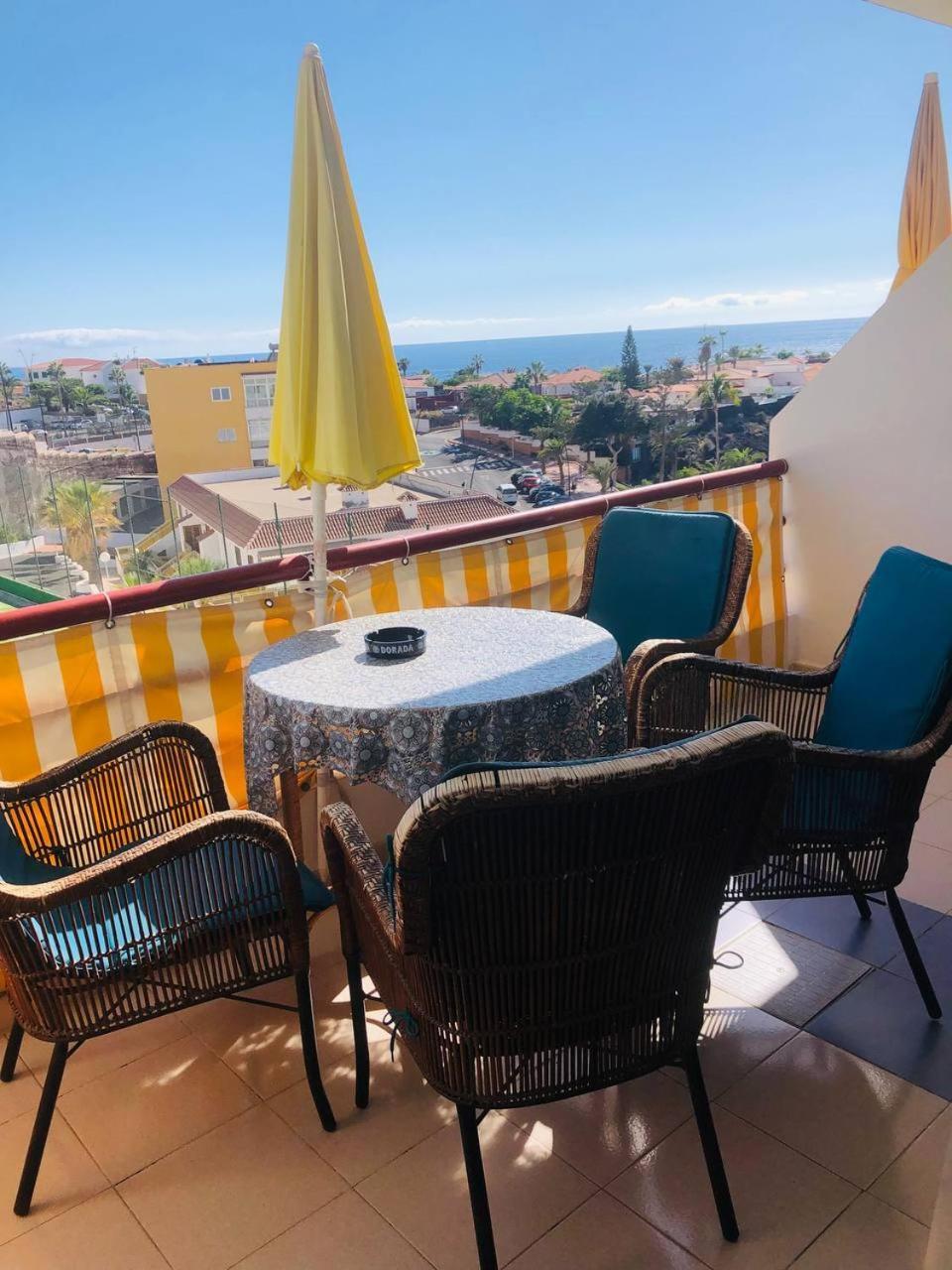 First Line Beach Apartment With Ocean View La Arena Puerto de Santiago  Εξωτερικό φωτογραφία