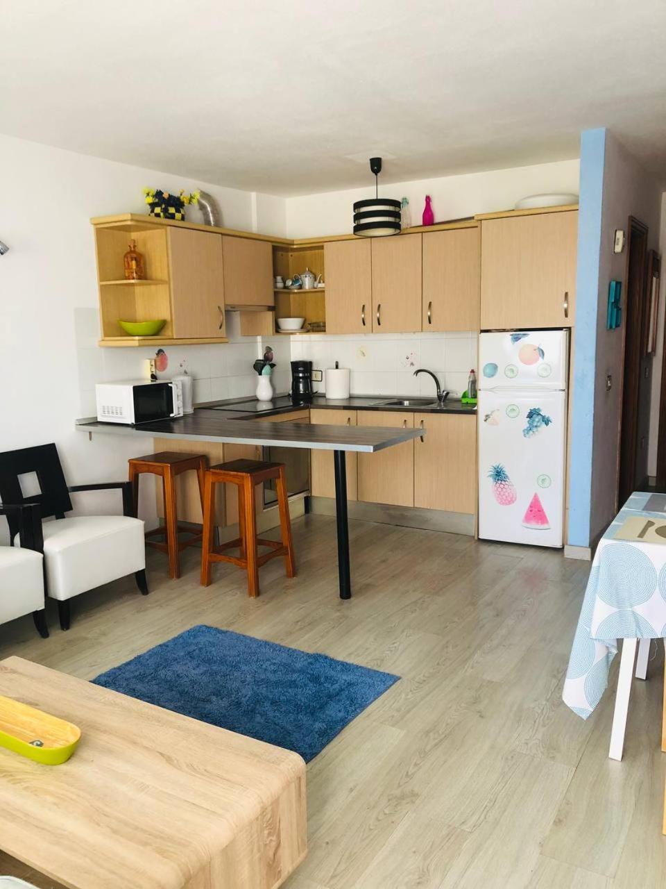 First Line Beach Apartment With Ocean View La Arena Puerto de Santiago  Εξωτερικό φωτογραφία