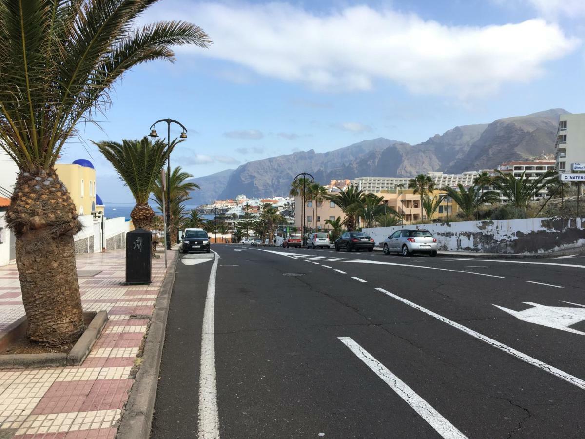 First Line Beach Apartment With Ocean View La Arena Puerto de Santiago  Εξωτερικό φωτογραφία